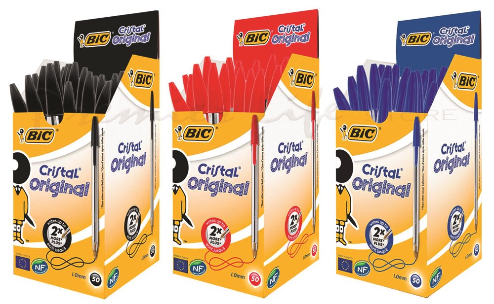 BIC Cristal Ballpoint Pen s Box