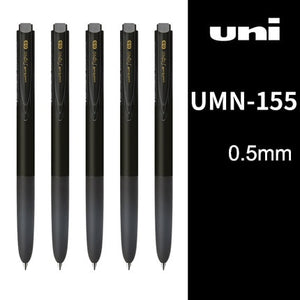 Uniball Pen Set Black Pens Student 0.5/0.38mm Press Pen Test Office Suitable for Everyday Writing