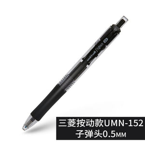 Uniball Gel Pen 0.38/0.5 Gel Pen Um100 Um151 Umn155 Quick-drying Signing Pen 1PCS