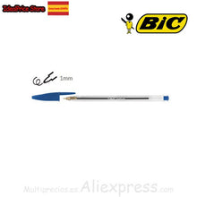 Load image into Gallery viewer, BIC Crystal Original®Pens BIC medium tip 1,0mm color blue black green Red
